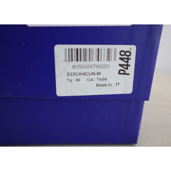 P448 S22CANCUN Women's Sz 10 EUR 40 Task/Silver Cancun Low Top Sneakers - Picture 14 of 14